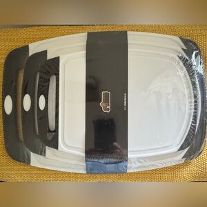 🔴NEW🔴, Gorilla Grip 100% BPA-Free Reversible Kitchen Cutting Boards, Set of 3